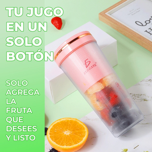 Mini Vaso Licuadora Portátil 350 Ml Usb Recargable