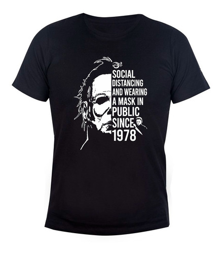 Remera Niño Algodon Halloween Michael Myers 