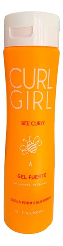 Gel Activador De Rulos Fuerte Curl Girl Bee Curly X 300ml