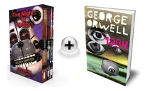 Comprar Kit De Livros: Box Five Nights At Freddy's - Trilogia Completa & 1984 (os Três Volumes Da Série Fnaf, Olhos Prateados, Os Distorcidos E A Última Porta E Último Romance De George Orwell) Capa Comum