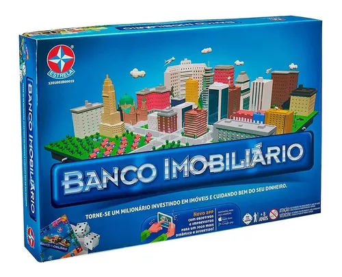 Banco Imobiliário - Jogo de Tabuleiro Tradicional