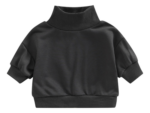 Camisetas Unisex Para Niños Pequeños, Sudadera De Cuello Alt