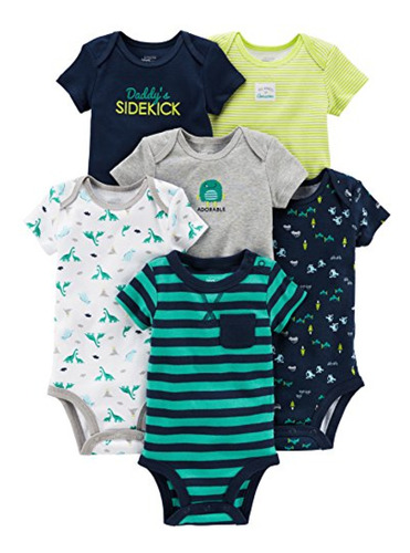 Bodys Bebe Simple Joys By Carter's Body De Manga Corta Para