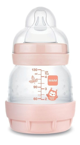 Mamadeira Mam Easy Start anticólica rosa 130ml