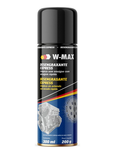 Desengraxante Orgânico Express W-max 300ml - Wurth
