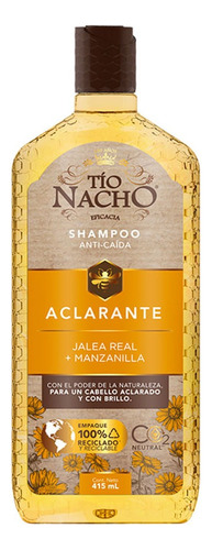 Tio Nacho Aclarante Shampoo De 415 Ml