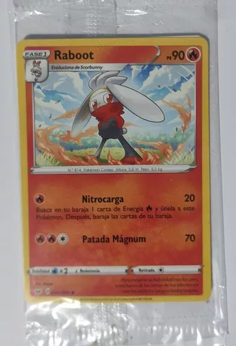 Raboot es una de las tarjetas mas dificiles de la coleccion pokemon y vuala  #pokemon #pokemontcg 