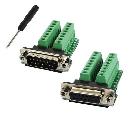 Avanexpress Db15 Conector A Terminal De Cableado Db15 Placa