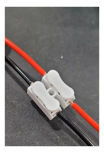 Conector De Fio Led Sem Solda Tipo Sindal 2 Vias 100pcs