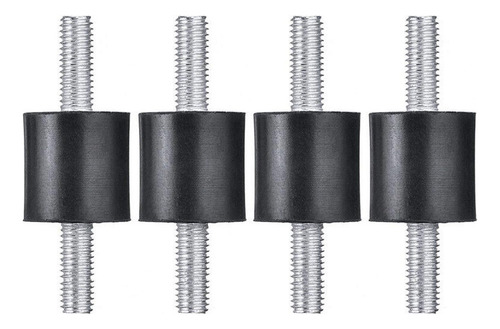 / 4 Piezas De Soportes Aisladores Antivibración De M6