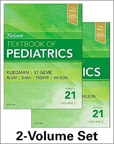 Book : Nelson Textbook Of Pediatrics, 2-volume Set...