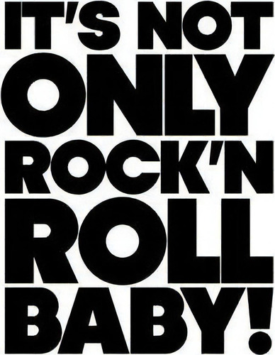 It Is Not Only Rock'n Roll Baby!, De Jerome Sans. Editorial Actard Inc, Tapa Blanda En Inglés