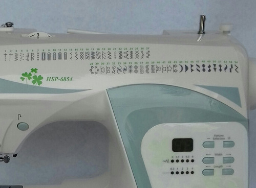 Imagen 3 de 3 de Maquina De Coser Computarizada Hsp-6854 Siruba