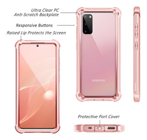 Dex Case - Funda Carcasa Para Samsung Galaxy S20