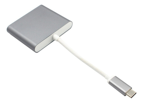 Hub Usb-c Cable Adaptador Multipuerto Av Digital Tipo C A 4k