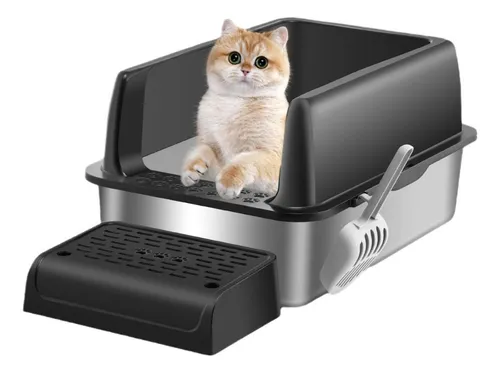 Cat Litter Box Footboard Cat Litter Trapper Cat Pedal Black