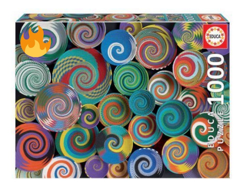 Rompecabezas 1000 Piezas Collage Colores 
