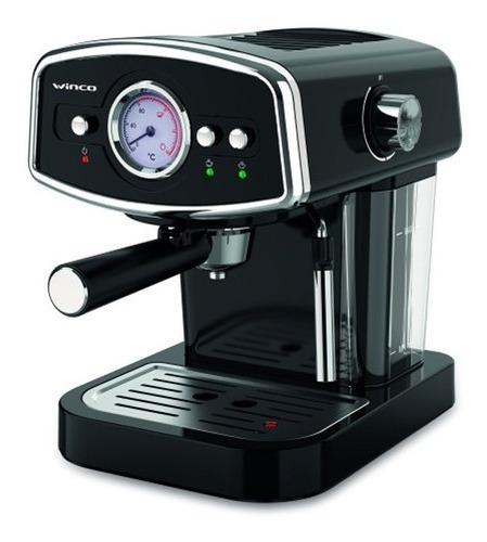 Cafetera Express Winco Negra W1921 1050w