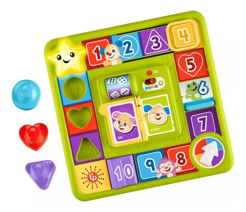 Mi Primer Juego De Mesa De Aprendizaje Fisher Price Multicolor