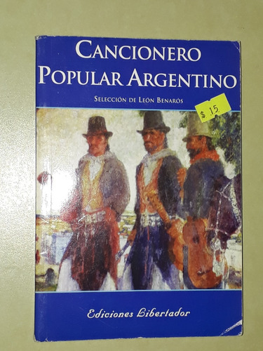 *  Cancionero Popular Argentino- Seleccion Benaros- C07- E03