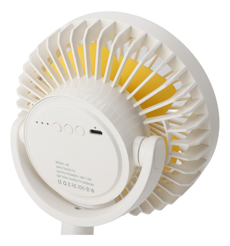 Trípode Flexible, Ventilador Con Clip, Cochecito Portátil, L
