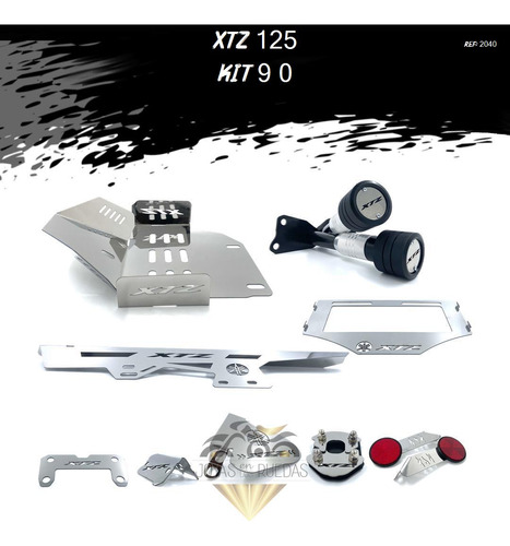 Kit 9 0 Partes Lujo Lujos Moto Xtz 125