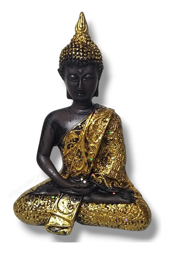 Buda Meditación Estatua Resina Hindú