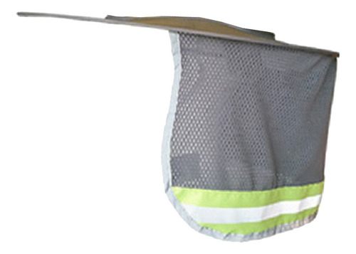 | Sombrero Duro Sombrilla Protección For El Cuello Al Gris