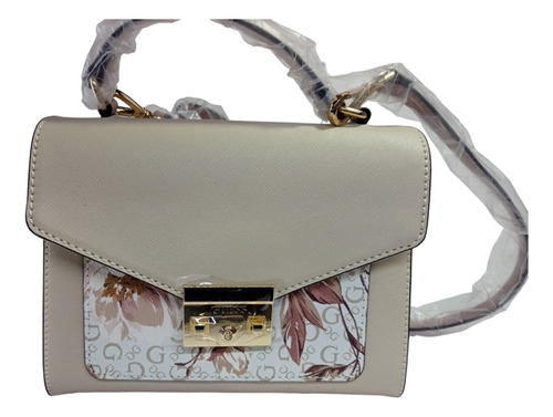 Bolsa Guess Color Crema Floral