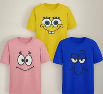 Comprar Polo \u002F Bob Esponja \u002F Calamardo \u002F Patricio \u002F Personalizado