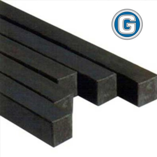 Barra Cuadrada Herrera De 1/2 (12,70 Mm) X 6 Mt Gramabi Hierro Cuadrado Macizo Laminado Para Rejas Herrería Acindar