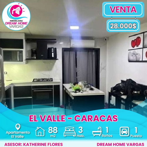 Apartamento En Venta  Urbanización Savoy 3, El Valle - Caracas