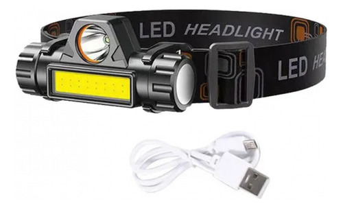 Faros Led, Luces De Diadema Recargables Para