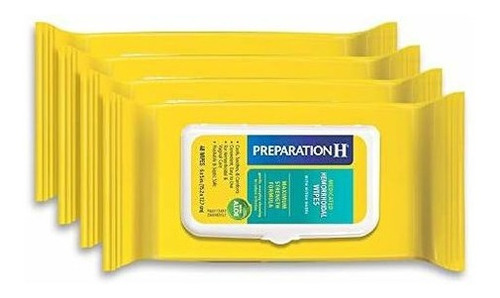 Toallas Hemorroides Preparation H  Hemorrhoidal Wipes For