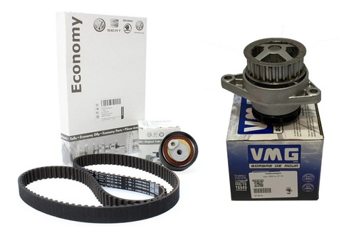 Kit Distribucion Original Vw + Bomba Agua Crossfox 1.6 8v