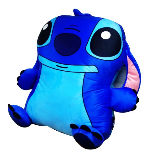  Cama Puff Peluche Gigante De Stitch 130 X 100cm