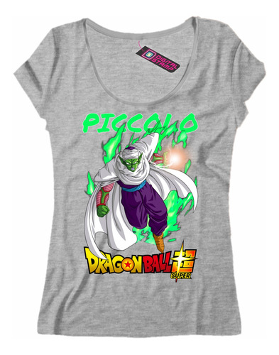 Remera Mujer Piccolo Dragon Ball Super Serie Anime Dbb13 Dtg