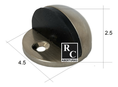 Imagen 2 de 5 de Tope Para Puerta, Modelo Tortuga Rc Aberturas