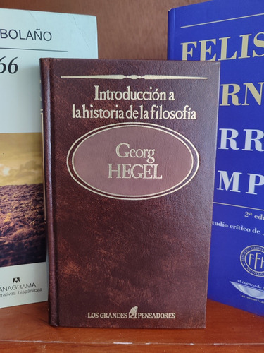 Georg Hegel - Introducción A La Historia De La Filosofía 