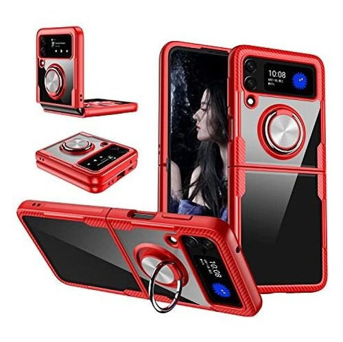 Compatible Congalaxy Z Flip 3 Caja De R7fxx