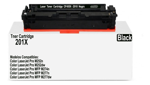 Toner Genérico 201x Negro Para Color Laserjet Pro Mfp M277dw