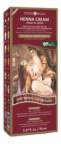 Surya - Crema De Henna Dorado Marron