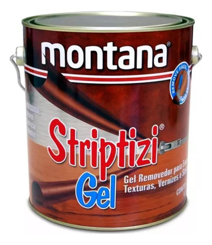 Removedor Tinta Automotiva Verniz Striptizi Montana 4kg