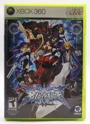 Blazblue Calamity Trigger Xbox 360 * R G Gallery