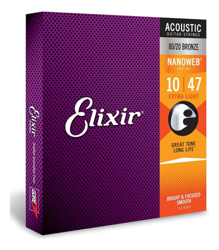 Elixir Cuerdas 80/20 Bronze