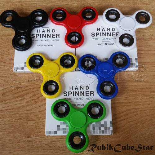 Spinner Hand Fidget Abs +ceramica - Elegir Color - 2 A 3 Min