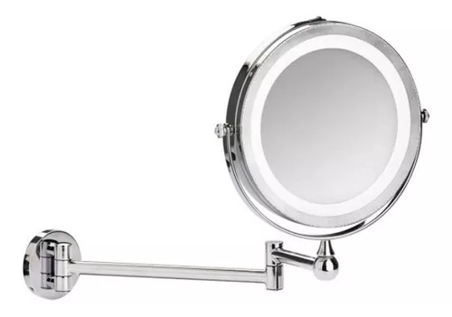 Jumbl Espejo de aumento 20X de 6 pulgadas, espejo de maquillaje compacto  con ventosa con aumento de 20X para baño, ducha, belleza y cuidado de la
