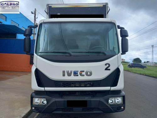 Imagem 2 de 15 de Iveco 9-190 Tector (2020) Baú Carga Seca