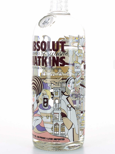 Vodka Absolut Edición Limitada Watkins Unica