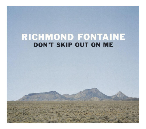 Vinilo: Don't Skip Out On Me (180g)